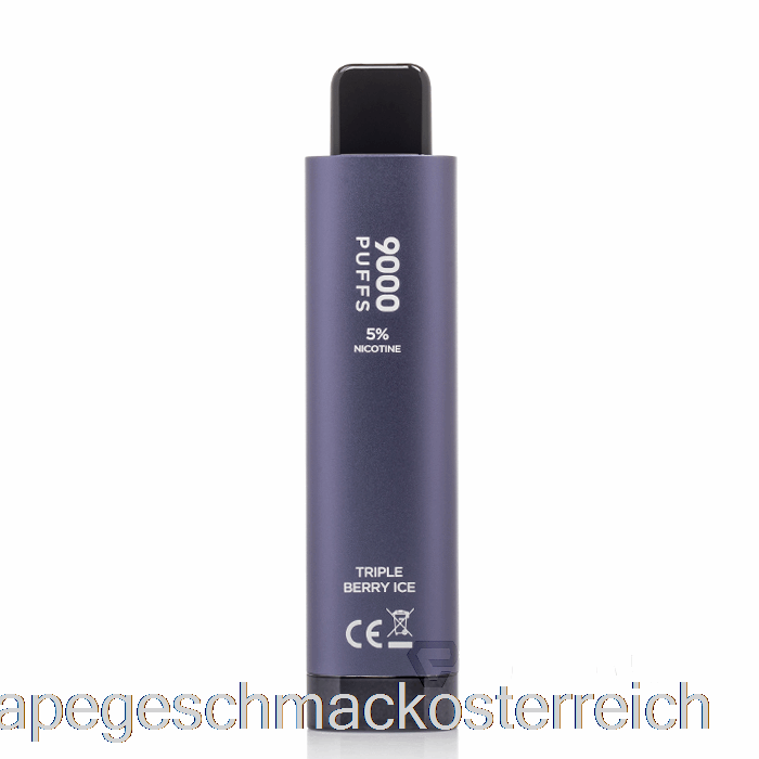 HQD Cuvie Plus 2.0 9000 Einweg-Dreifach-Beeren-Eis-Vape-Geschmack